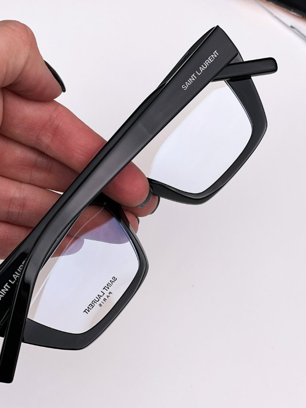 SAINT LAURENT SL291 001 BLACK CAT EYE EYEGLASSES - Picture 3 of 10